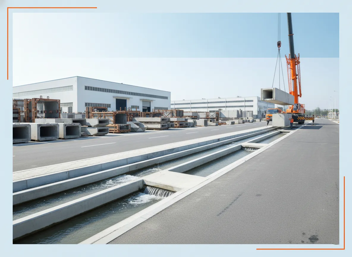 Precast U-Drain Manufacturer in Bhubaneswar